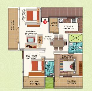 Floor-Plan-3-Srinivasa-Sunridge-Bangalore-5111105_302_308